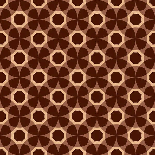 갈색 원활한 패턴 — 스톡 벡터