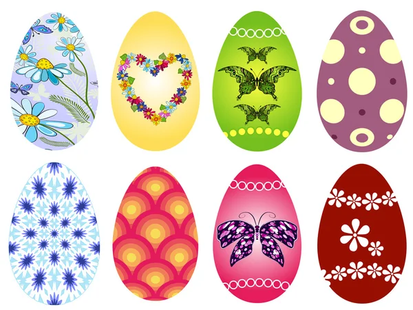 Colección Huevos de Pascua — Vector de stock
