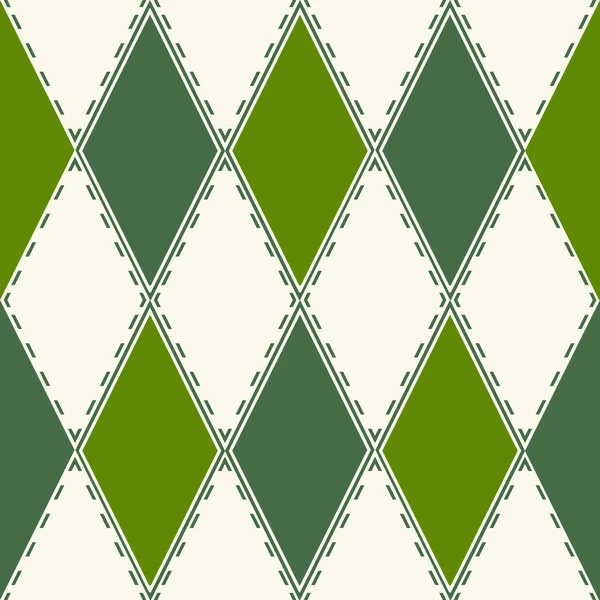 菱形から装飾的なパターン — ストックベクタ