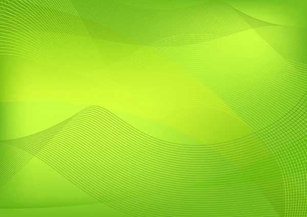 Tarjeta verde y amarilla — Vector de stock