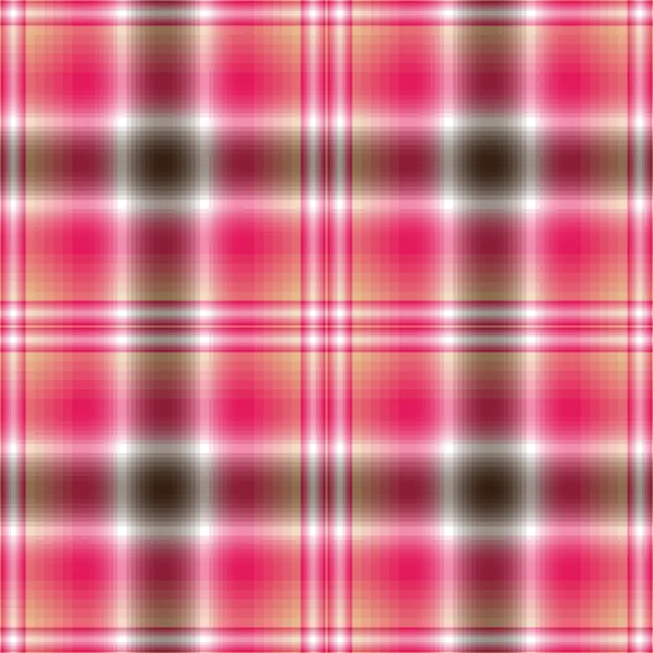 Motif à carreaux rose sans couture — Image vectorielle