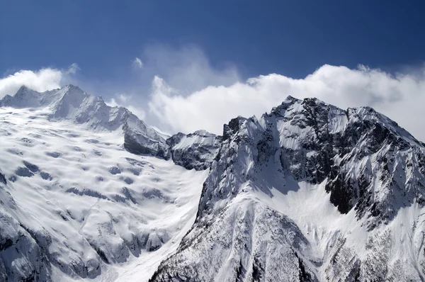 山にある氷河 — ストック写真