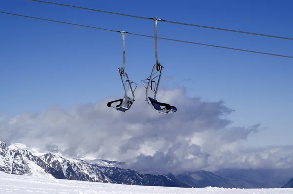 Stol-lift. ski resort. — Stockfoto