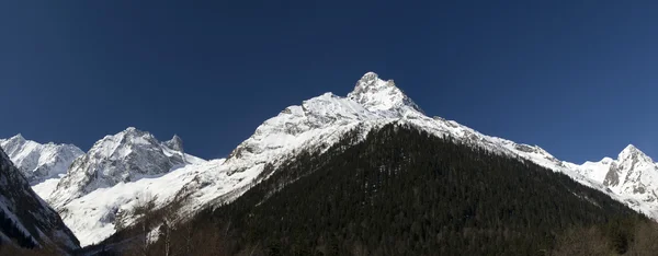 Panorama Caucasus Mountains — Stock Photo, Image