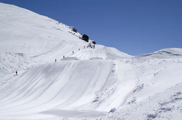 보드 스키 점프 — 스톡 사진