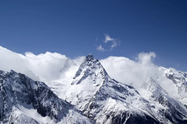 Montañas de Hight. Cáucaso, dombay. — Foto de Stock