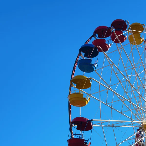 Ferris Wheel Blue Sky — Stock Photo, Image
