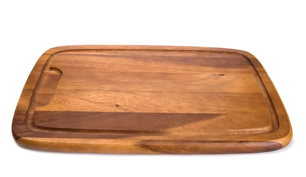 Placa de cozinha de madeira — Fotografia de Stock