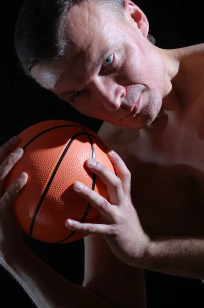 Férfi kosárlabda — Stock Fotó