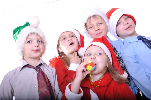 Kerstmis kinderen — Stockfoto