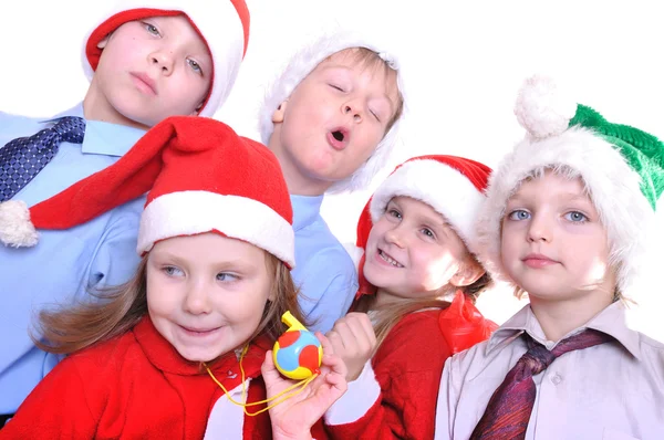 Gyermekek karácsonyi — Stock Fotó