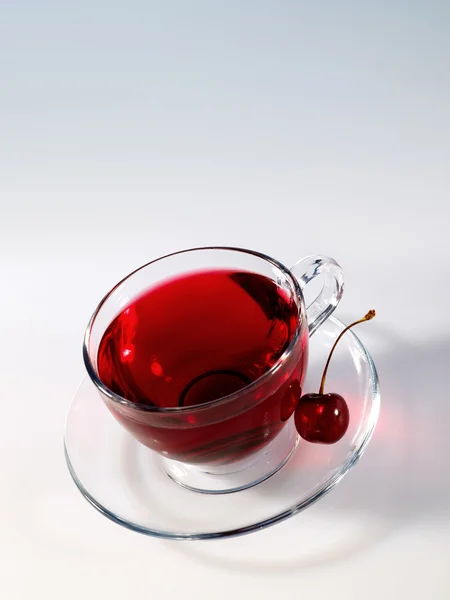 Hibiscus herbal tea — Stock Photo, Image