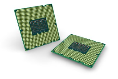 Modern processors clipart