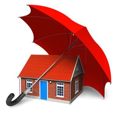 Home security concept clipart