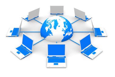 Network concept clipart