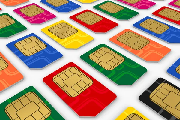 SIM cards — Stock Photo, Image