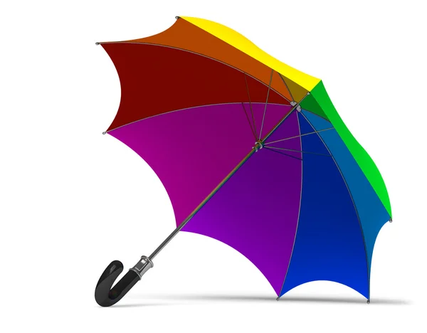 Duhový deštník — Stock fotografie