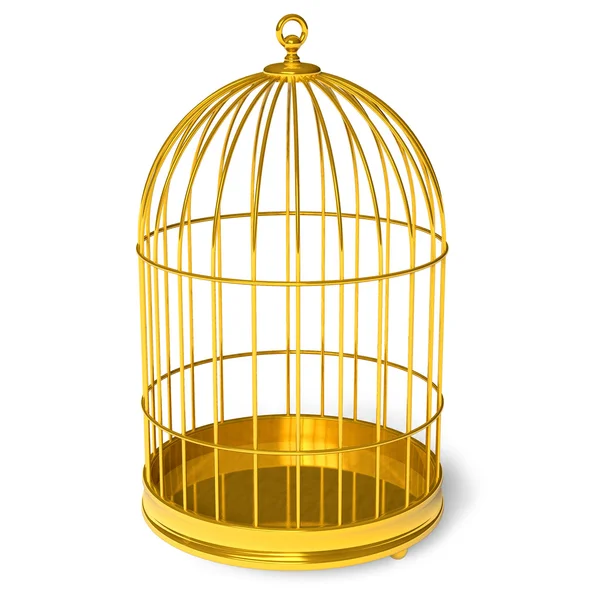Golden cage — Stock Photo, Image