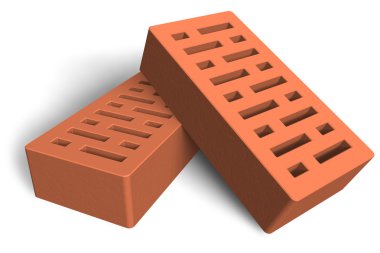 Construction bricks clipart