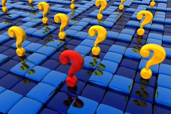 Labyrint van vragen — Stockfoto