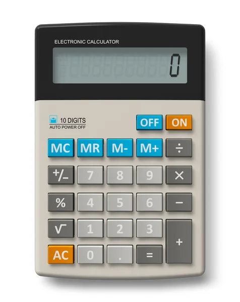 Офіс калькулятор — стокове фото