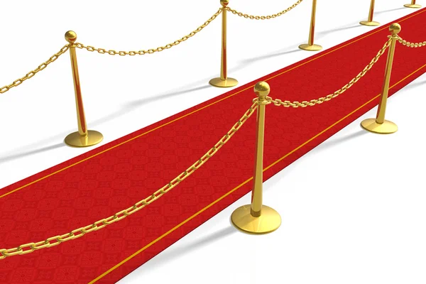 The red carpet — Stock Photo, Image