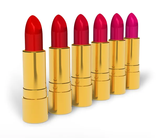 Set of lipsticks — Stock Photo, Image