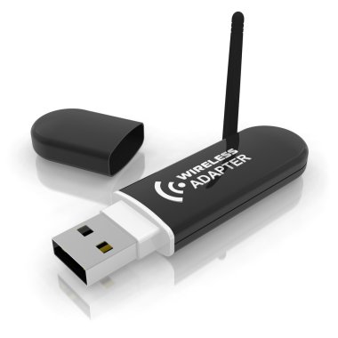 USB wireless adapter clipart