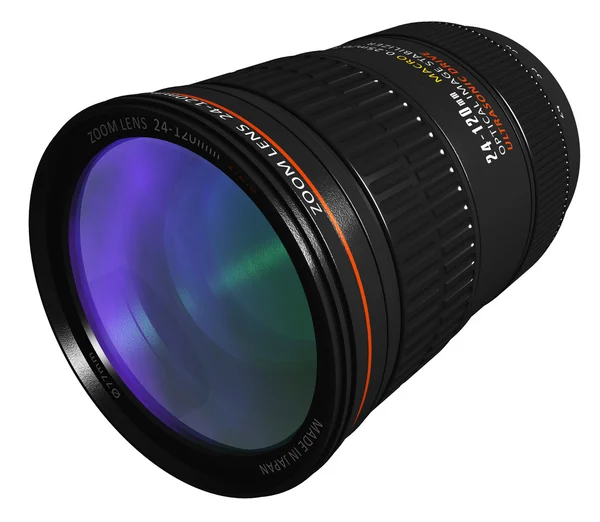Professional zoom lens — Stock Photo, Image