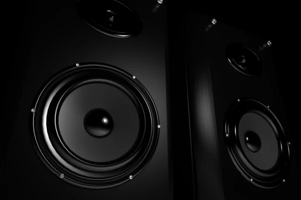 Yüksek kaliteli stereo hoparlörler — Stok fotoğraf