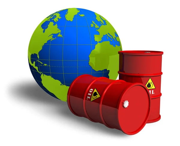 Εμπορική έννοια πετρελαίου — Φωτογραφία Αρχείου