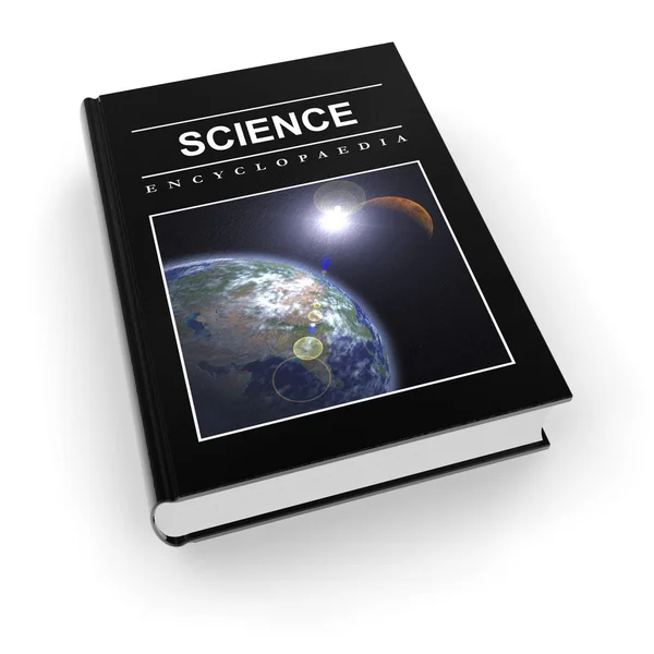 Enciclopédia científica — Fotografia de Stock