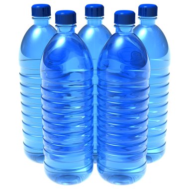 Bottles of water clipart