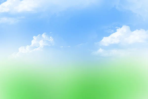 Sky és a fű absztrakt háttér — Stock Fotó