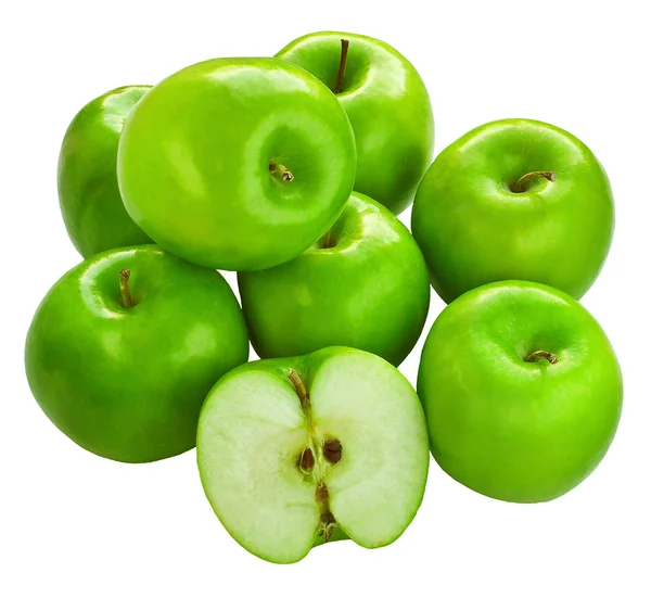 Свежие яблоки бабушки Смит — стоковое фото