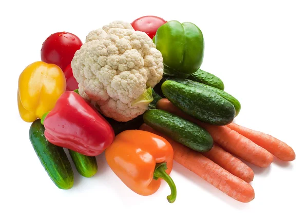 Set di verdure fresche — Foto Stock