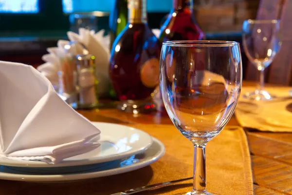 Served restaurant table — Stock Photo, Image