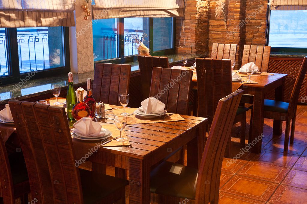 Vintage restaurang inredning — stockfotografi © scanrail #4273973