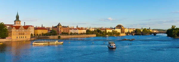 Yaz Prag panorama — Stok fotoğraf
