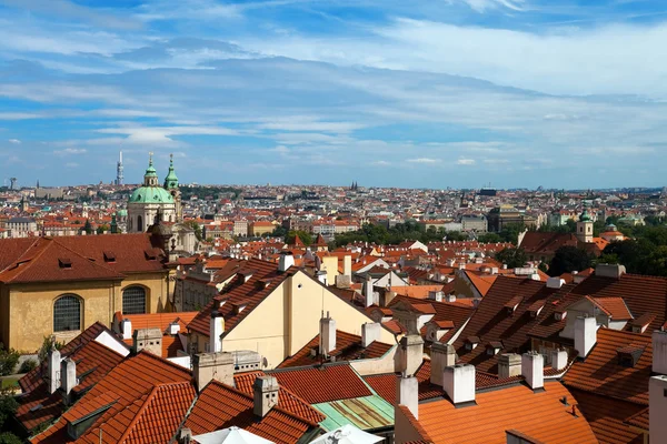 Панорама Праги, Чехия — стоковое фото
