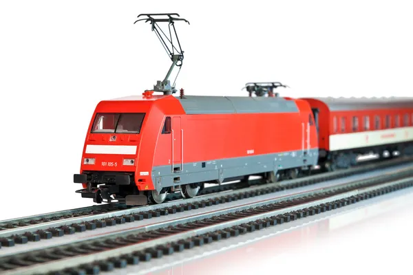 Comboio em miniatura — Fotografia de Stock