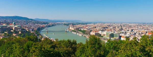 Панорама міста Будапешт, Угорщина — стокове фото
