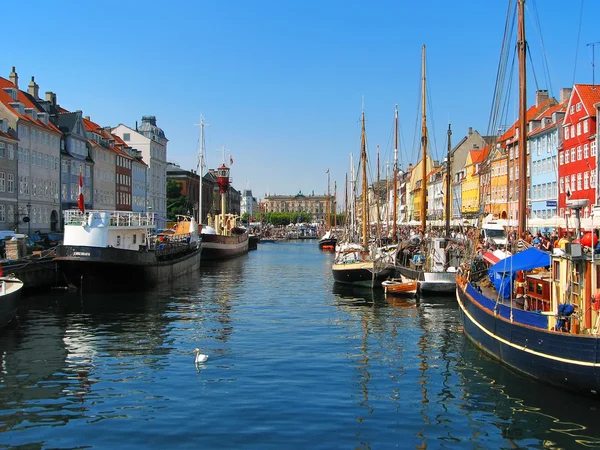 Kopenhagen, Nyhavn — Stockfoto