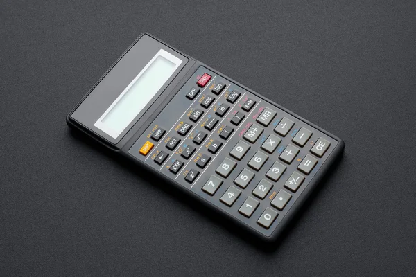 Kalkulator naukowy na czarny — Zdjęcie stockowe