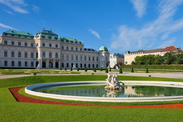 Letní palác belvedere ve Vídni — Stock fotografie