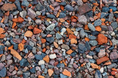 Natural gravel texture clipart