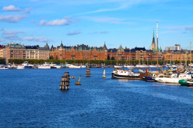 The Old Town in Stockholm, Sweden clipart