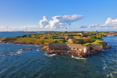 Suomenlinna fortress in Helsinki, Finland clipart