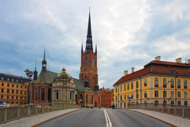 The Old Town in Stockholm, Sweden clipart