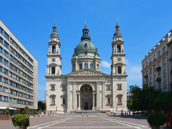 St. Stefanusbasiliek in Boedapest, Hongarije — Stockfoto